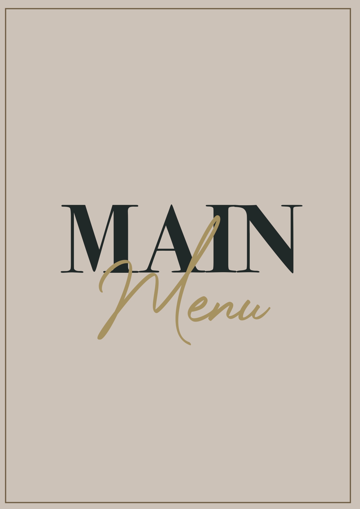 Online Menu — pages 8